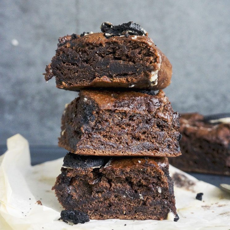 receta-brownie-oreo-chocolate