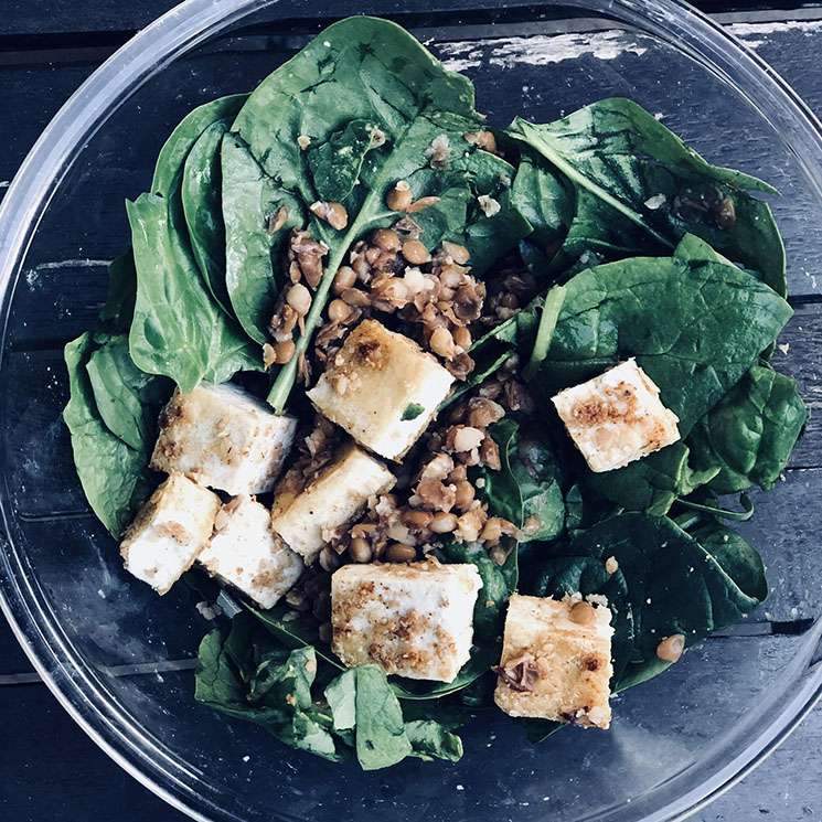 ensalada-tofu-lentejas