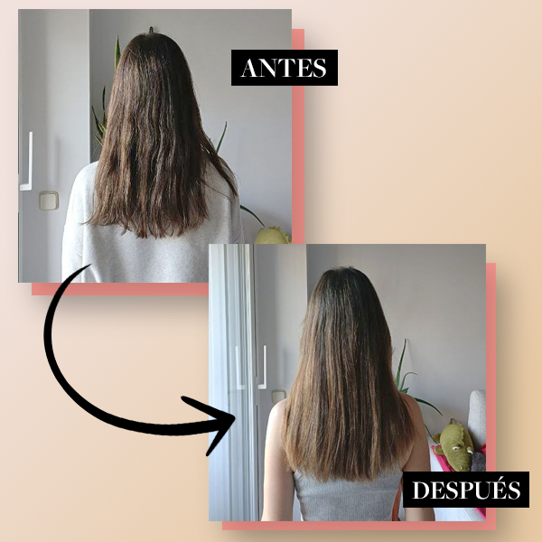 Antes y despues del tratamiento Olistic Women