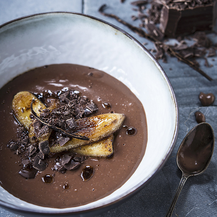 crema-chocolate-platano-postre