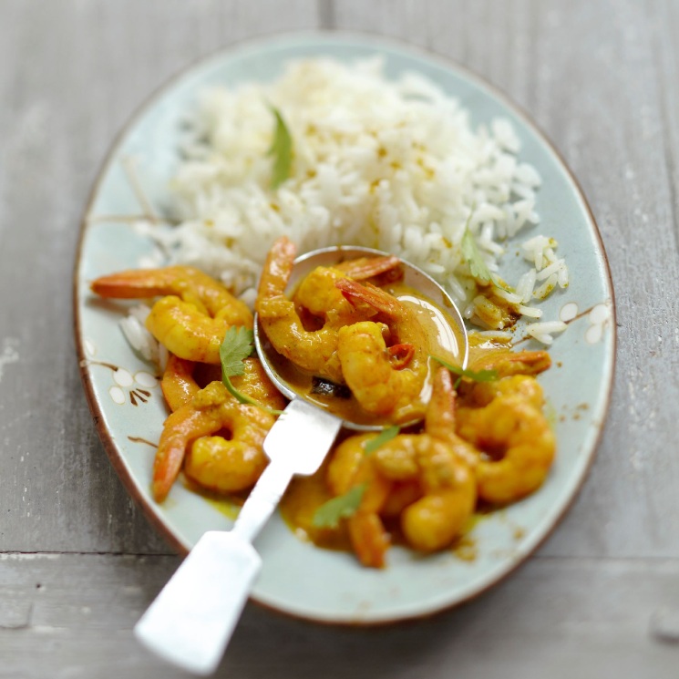 arroz-gambas-curry