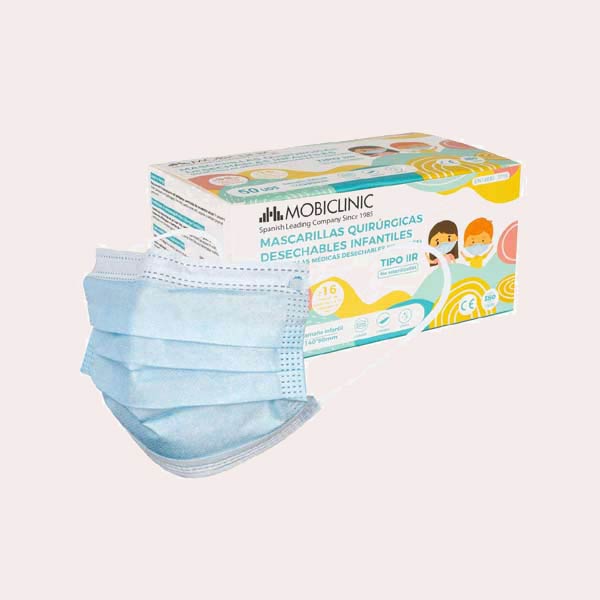Pack mascarillas higiénicas para niños