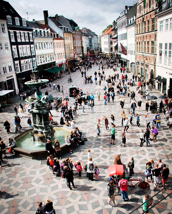 copenhague calles Amagertorv